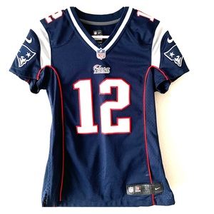 Women’s Nike Navy Blue Brady Patriots Jersey